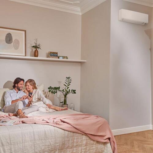 Хиперинверторен климатик Daikin FTXM35A/RXM35A Perfera W, 12 000 BTU, Клас А+++/А+++, 19 dB, Фреон R32