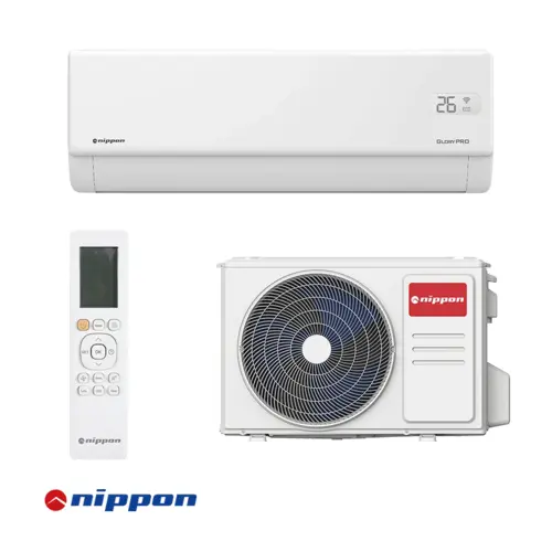 Инверторен климатик Nippon KFR 09 GLORY PRO, 9 000 BTU, Клас А+++/А++, 19 dB, Фреон R32