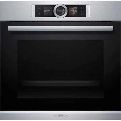 Комбинирана фурна с пара за вграждане Bosch HSG656XS1, А+, PerfectBake, 71 л.