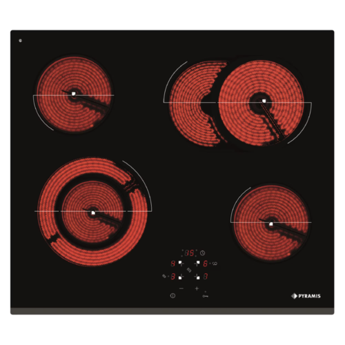 Стъклокерамичен плот за вграждане Pyramis,PHC61631BFB, СЕНЗОРЕН.