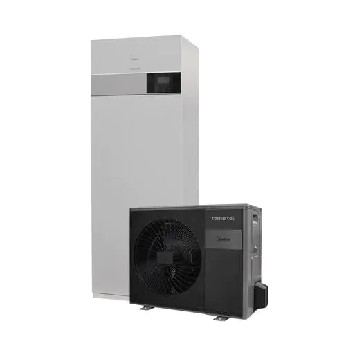 Термопомпа въздух-вода с вграден бойлер M-Thermal Arctic Split MHA-V10W/D2N8-B2 + HBT-A100/240CD30GN8-B2, 10 kW, отопление, охлаждане и БГВ