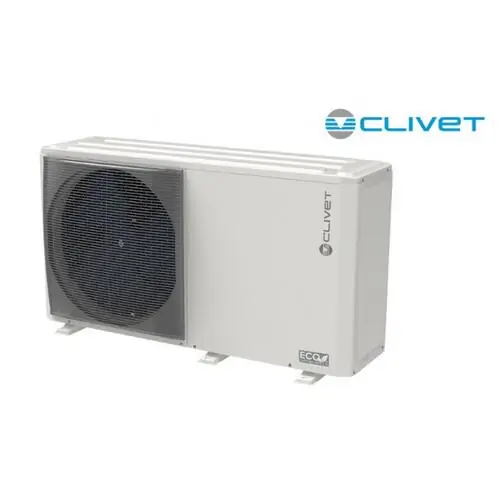 Термопомпа въздух-вода Clivet, Моноблок, 12 kW, отопление, охлаждане и БГВ