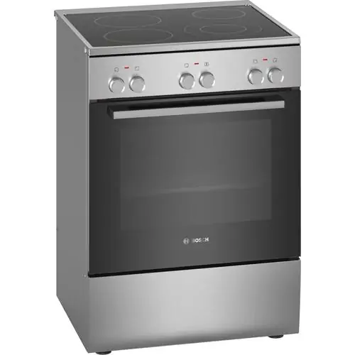 Свободностояща печка Bosch HKA090150, 3D горещ въздух, 66 л