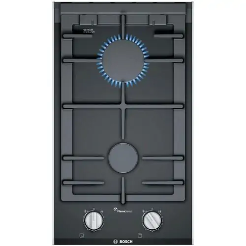 Газов стъклокерамичен плот за вграждане Bosch PRB3A6I40, 30 см