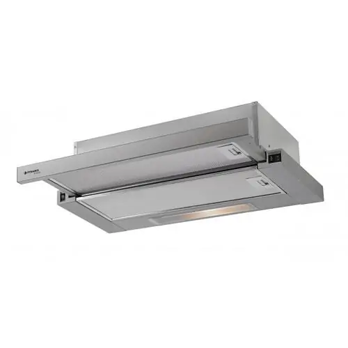 Абсорбатор за вграждане плъзгащ Power Slim - 60см ,Pyramis ,INOX