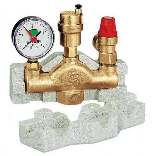 Предпазна група за бойлер Caleffi 1/2", 3 bar