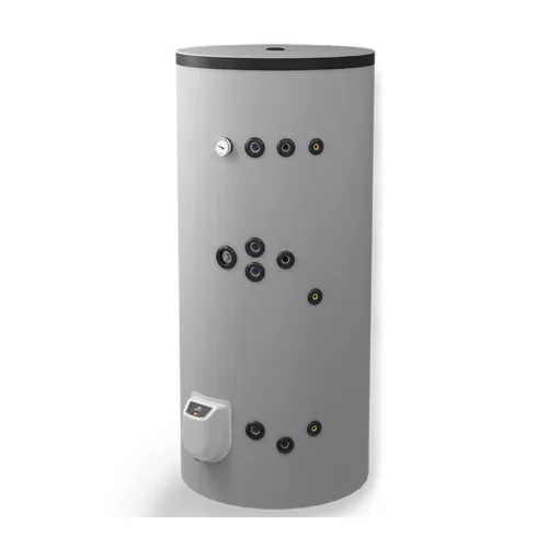 Стоящ бойлер Eldom FV50080IS2 , две серпентини, 0kW, 500 л, неръждаем