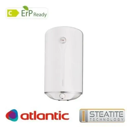 Бойлер Atlantic Steatite Turbo със сух керамичен нагревател,851233, 2100 W, 80 л