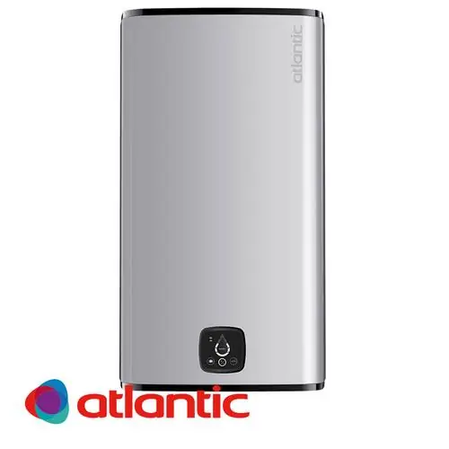 Бойлер Atlantic Cube Steatite Wi-Fi  Silver със сух керамичен нагревател, 854029, 2400 W, 75 л