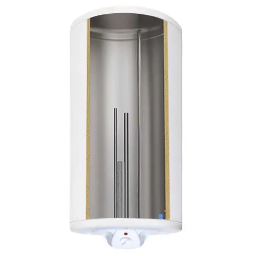 Вертикален бойлер Tedan KLASSA inox със сух нагревател, 2000 W, 120л