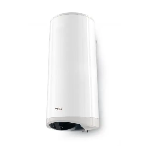 Вертикален бойлер TESY ModEco Cloud GCV1204724DC22ECW, 2400 W, 120 л,  с управление чрез интернет, вграден сух керамичен нагревател