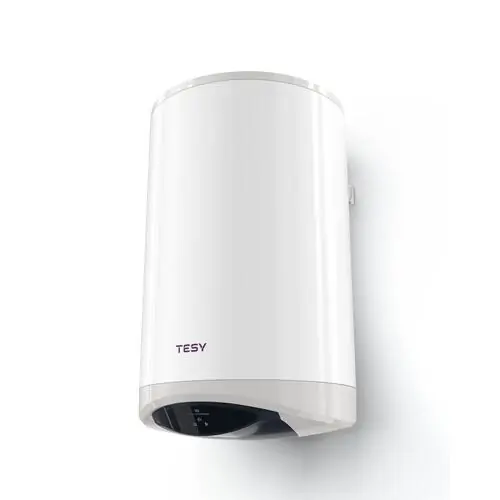 Вертикален бойлер TESY ModEco Cloud GCV804724DC22ECW, 2400 W, 82 л, с управление чрез интернет, вграден сух керамичен нагревател