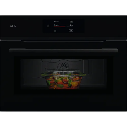 Фурна с микровълни за вграждане AEG NKM7N721B, MealAssist, 44 л.