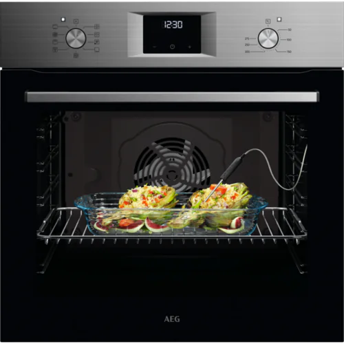 Фурна за вграждане AEG OA5CB31SM, A, SurroundCook, 72 л.