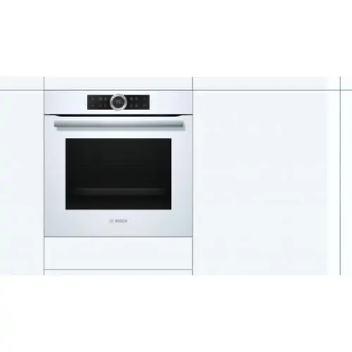 Фурна за вграждане Bosch HBG7741W1, Сензорно , 71 , А+ , Пиролиза