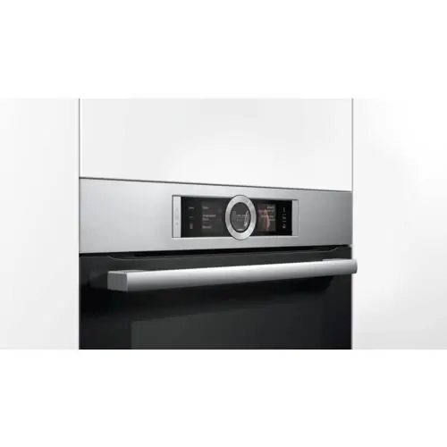 Комбинирана фурна с пара за вграждане Bosch HSG656XS1, А+, PerfectBake, 71 л.