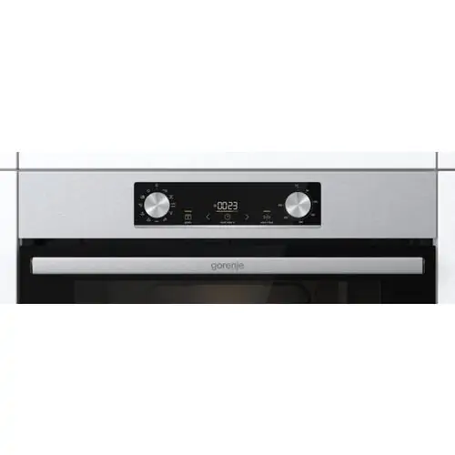 Фурна за вграждане Gorenje BO6735E02X, А, Push-pull бутони, 77 л.