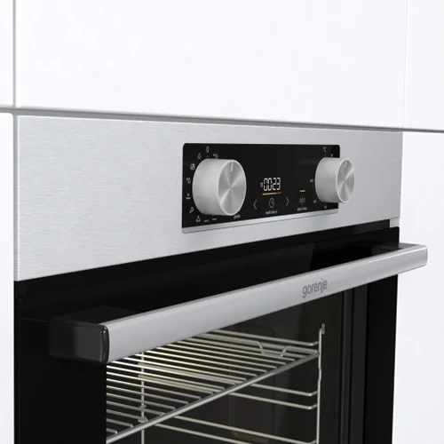 Фурна за вграждане Gorenje BOP6737E02XK, А, Пиролиза, 77 л.