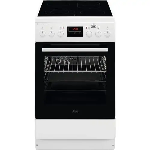 Готварска печка AEG SteamBake CCB56481BW, 50 см