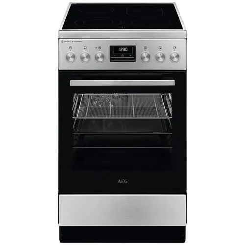 Готварска печка AEG CCB56490BM SteamBake 50 см, Клас А