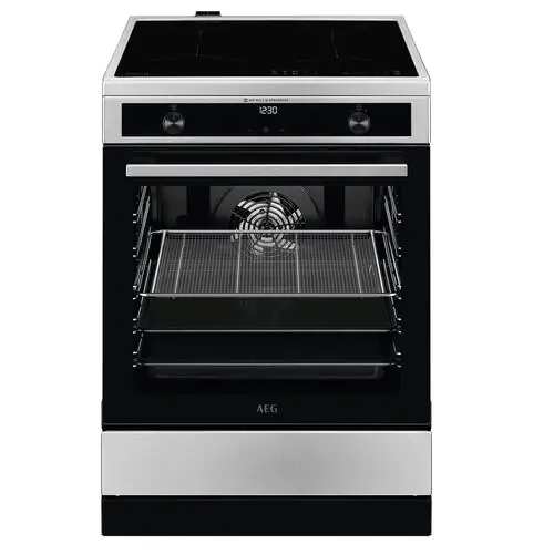 Готварска печка AEG CIB6643BBM SteamBake  60 см, Клас А