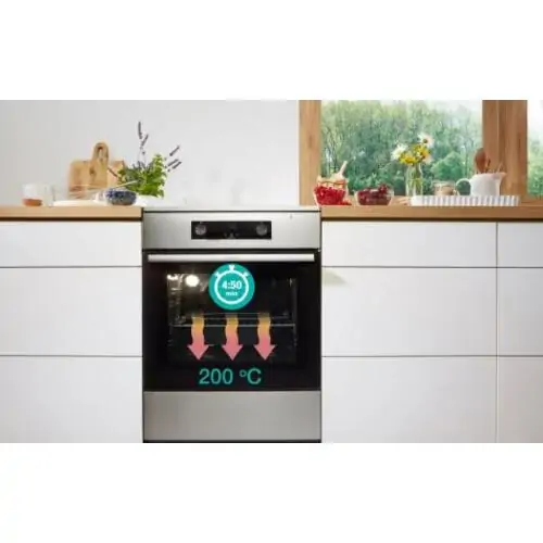 Електрическа готварска печка Gorenje GE5A41WH , 50см, А, MultiAir, 70 л