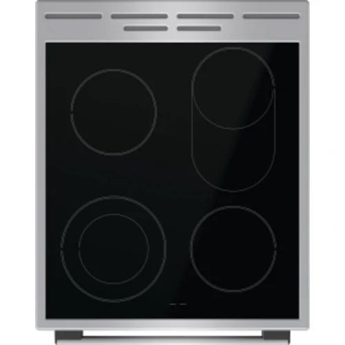 Свободностояща стъклокерамична готварска печка Gorenje GEC5C61XPA , 50см, AirFry, 70 л