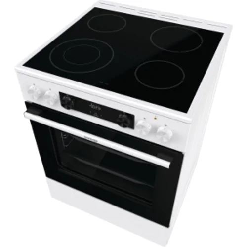 Стъклокерамична готварска печка Gorenje GECS6C70WC, 60см, А, FrozenBake, 71 л