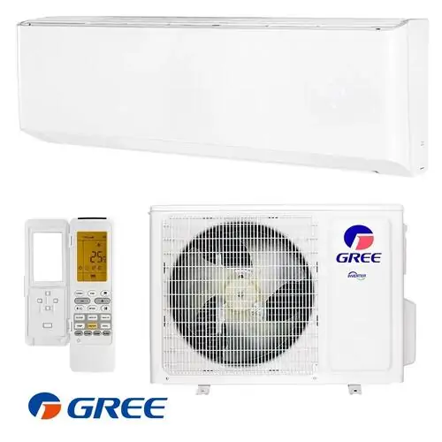 Хиперинверторен  климатик Gree GWH09YD-S6DBA1-I/GWH09YD-S6DBA1-O Amber Nordic, 9 000 BTU, Клас А+++/A+++, 29 dB, Фреон R32