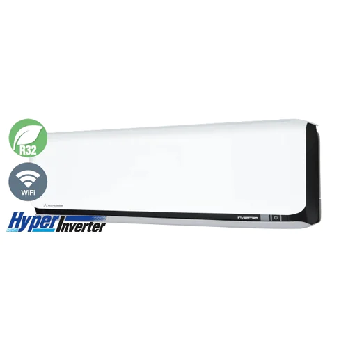 Хиперинверторен климатик Mitsubishi Heavy SRK25ZSX-WFB/SRC25ZSX-W Diamond, 9 000 BTU, Клас A+++/A+++, 19 dB, Фреон R32