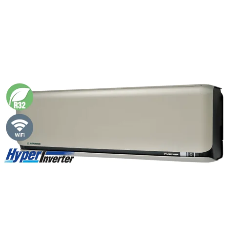 Хиперинверторен климатик Mitsubishi Heavy SRK25ZSX-WFT/SRC25ZSX-W Diamond, 9 000 BTU, Клас A+++/A+++, 19 dB, Фреон R32