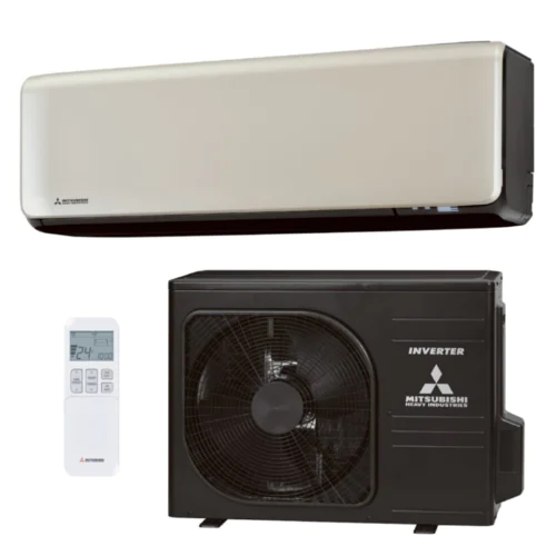 Хиперинверторен климатик Mitsubishi Heavy SRK25ZT-WFT/SRC25ZT-WB Premium Pro, 9 000 BTU, Клас A+++/A+++, 19 dB, Фреон R32