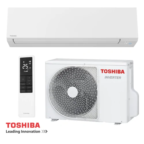 Хиперинверторен климатик Toshiba RAS-B24G3KVSG-E/RAS-24J2AVSG-E1 Edge White, 24 000 BTU, Клас А++/A+, 27 dB, Фреон R32