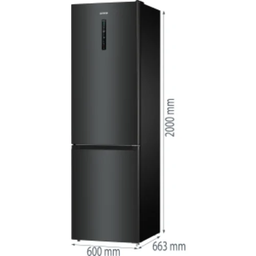 Хладилник с фризер Gorenje NRC6204SBXL4/ 361 л., NoFrost Plus 