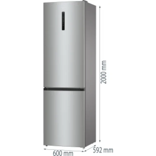 Хладилник с фризер Gorenje NRK6202AXL4/ 331 л., NoFrost Plus 