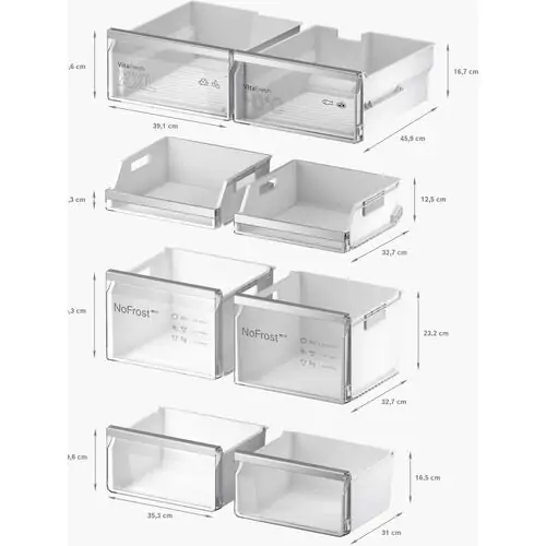 Хладилник Bosch KFD96APEA Side-by-Side, NoFrost, 574 л