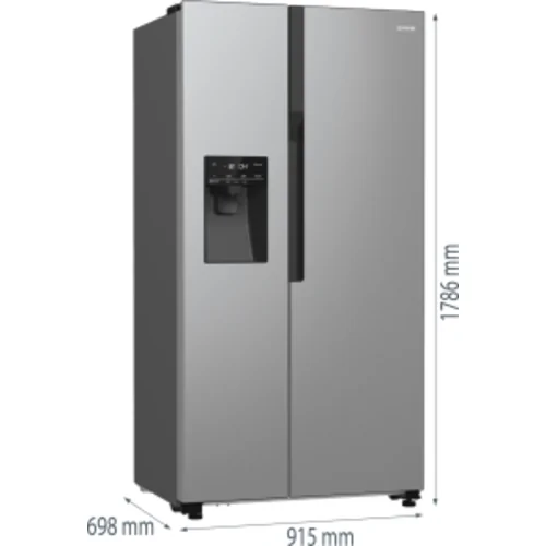 Хладилник с фризер Gorenje NRR9185ESXL/ Side by Side, 566 л. NoFrost Plus