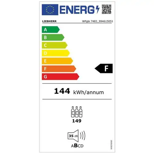 Охладител за вино Liebherr WPgbi 7483 Vinidor 