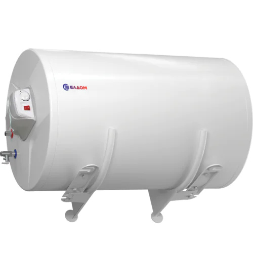 Хоризонтален бойлер Eldom FHM15059FL ,бял мат ,  3000 W, 150 литра, енергиен клас C,емайлиран