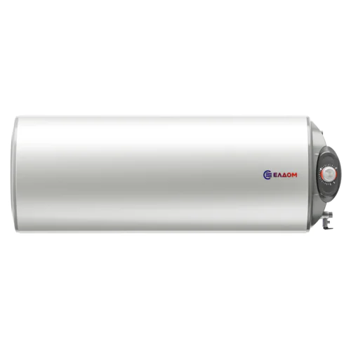 Хоризонтален бойлер Eldom WHF07039FR ,бял мат, 3000 W, 70 литра, енергиен клас C,емайлиран,изводи отдясно