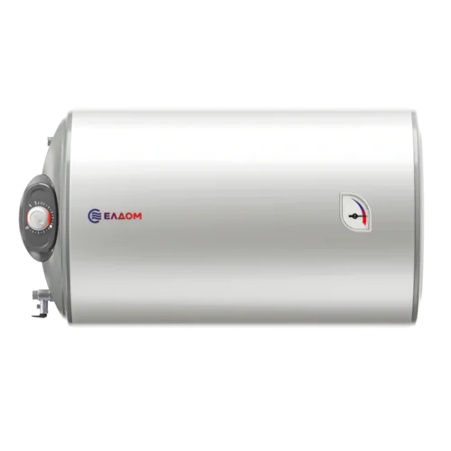 Хоризонтален бойлер Eldom WHF08046FLSL Green Line  ,бял мат, 2000 W, 80 литра, енергиен клас C,емайлиран,с лява серпентина 