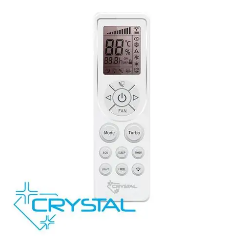 Инверторен климатик Crystal CHI-09S-2A/CHO-09S-2A, 9 000 BTU, Клас А++/А+, 19 dB, Фреон R32