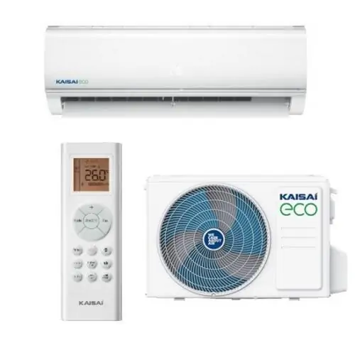 Инверторен климатик KAISAI ECO KEX-24KTGI/KEX-24KTGO , 24 000 BTU , 30 dB , Фреон R32