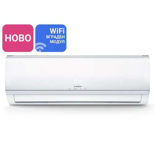 Инверторен климатик KAISAI ECO KEX-24KTH2I/KEX-24KTH2O, 24 000 BTU, Клас А++/А+, 30 dB, Фреон R32