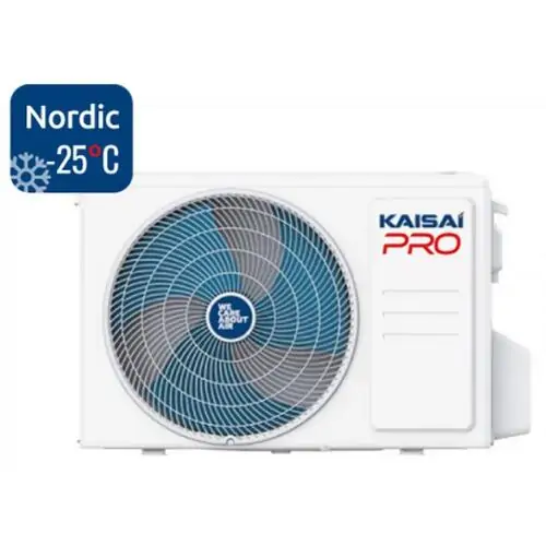 Инверторен климатик KAISAI PRO HEAT NORDIC KRP-09MEHI/KRP-09MEHO , 9 000 BTU , 21 dB , Фреон R32