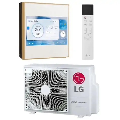 Инверторен климатик LG A09GA2 U18/A09GA2 NSE Artcool Gallery Premium, 9 000 BTU, Клас А++/А+, 27 dB, Фреон R32