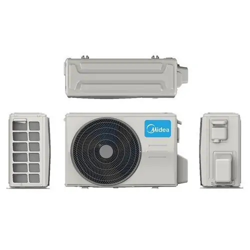 Инверторен климатик Midea Gaia GAIA-12HRFN8-I/GAIA-12HRFN8-O, 12 000 BTU, Клас А+++/A++, 21.5 dB, Фреон R32