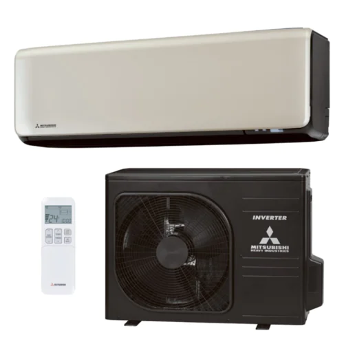 Инверторен климатик Mitsubishi Heavy SRK35ZT-WFT/SRC35ZT-WB Premium Pro, 12 000 BTU, Клас A+++/A++, 19 dB, Фреон R32