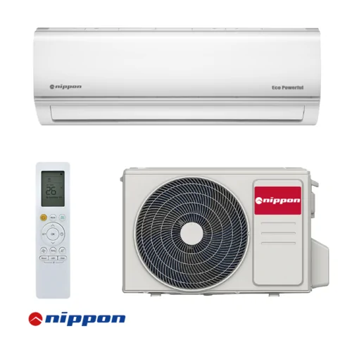 Инверторен климатик Nippon KFR 09 DCB Eco Powerful , 9 000 BTU, Клас А++/А+, 25 dB, Фреон R32