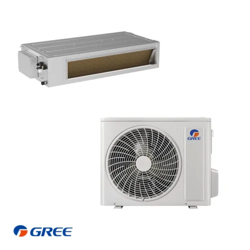 Канален климатик Gree GUD100WNhA-T/GUD100P, 36 000 BTU, клас A++/A+, 41dB, Фреон R32